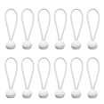 thumbnail image 1 of EeaseMX 50 unidades de cuerda elástica de bola de 25 cm, color blanco, para tienda de campaña., 1 of 7