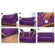 thumbnail image 4 of Xiao Hua Funda de sofá de alta elasticidad: adecuada para sofás de 4 plazas (92,5-118,1 pulgadas), material elástico de tela suave rosa, funda protectora de muebles transpirable y lavable, 1 pieza, 4 of 5