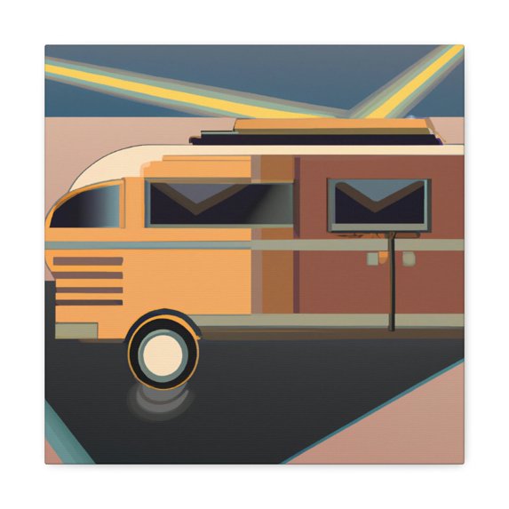 Camper Van Jubilee - Canvas