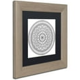 thumbnail image 2 of Trademark Fine Art "Mandala II" Canvas Art by Hello Angel, Black Matte, Birch Frame, 2 of 4