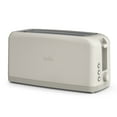 thumbnail image 4 of bella 4-Slice Slim Toaster with Extra Long Slot, 6 Setting Shade Control with Reheat & Cancel Buttons, Anti Jam & Auto Shutoff, Oatmilk, 4 of 13