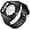 White, variant on Big Face Watch for Men Square Large Face Cool Mens Watches with Three Time Zone Countdown Alarm LED