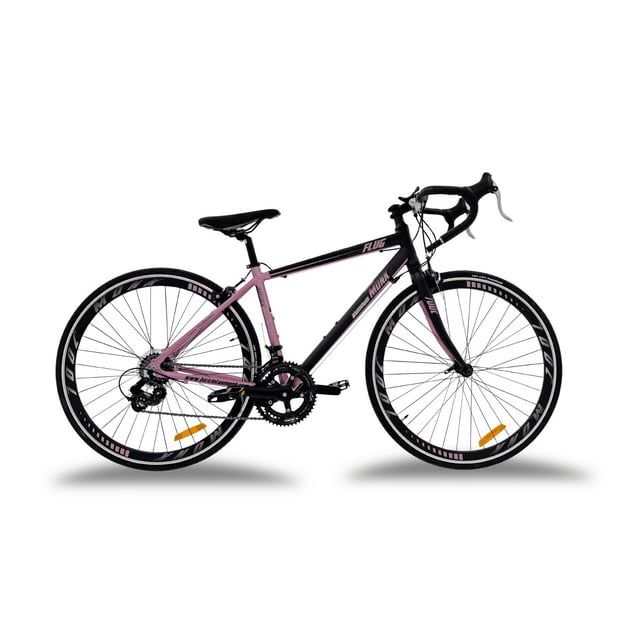 Bicicleta De Ruta Monk Flug Rodada 700 Negro rosa