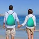 thumbnail image 5 of Fotbe Turquoise Light Blue Bolsa Mochila con Cordón Estampada, Bolsa de Gimnasio Deportiva, Bolsa Cinch, Bolsa con Cordón para Hombres y Mujeres-Medium, 5 of 6