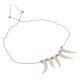 thumbnail image 3 of Indio jefe marfil collar cadena gargantilla cosplay boda joyería suministros jinwen Collar colgante de encantos, 3 of 7