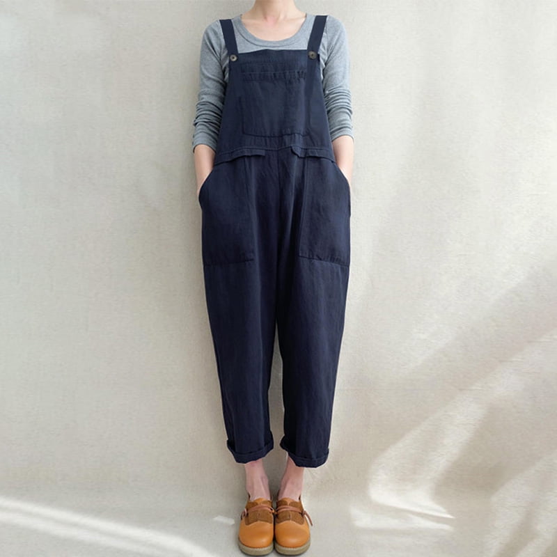 suspender jumpsuit plus size