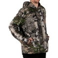 thumbnail image 3 of Mossy Oak Men's Camouflage Hunting Performance Hoodie, Mossy Oak Mountain Country, L, 3 of 9