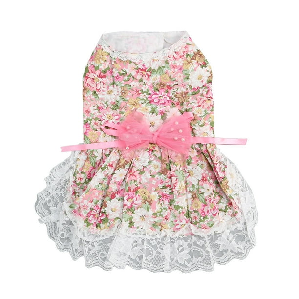 Vestido para perros,Vestido para perros Ropa suave y transpirable para mascotas Ropa para perros pequeños Diseño fácil de usar