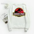 thumbnail image 4 of Sudadera con estampado gráfico de dinosaurios de Jurassic Park para niñas, ropa divertida estilo Harajuku Kawaii, jersey de manga larga de Jurassic World, 4 of 5