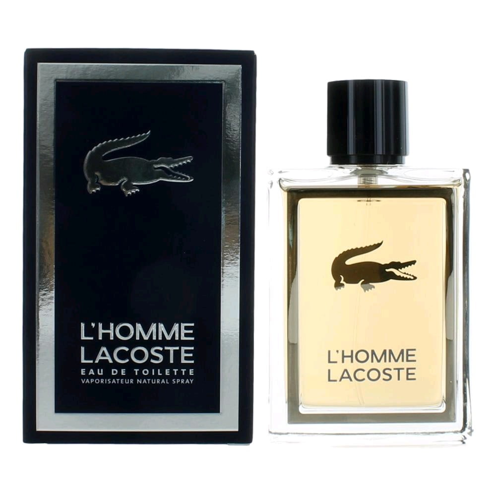 L'Homme by Lacoste, 3.4 oz Eau De Toilette Spray for Men
