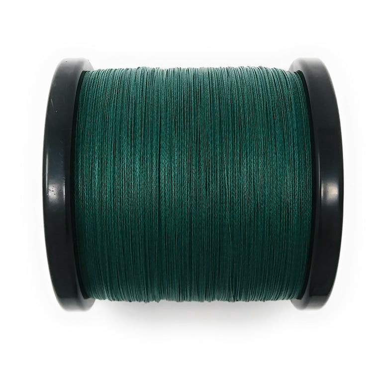 Reaction Tackle Braided Fishing Line Moss Green 30lb 150yd