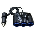 thumbnail image 3 of CHOK 120W 3-Port Car Charger Adapter - 12V/24V Splitter Lighter with 5V 3.1A Output Power  3 USB Ports  and Quick Charging Capability for Multi-Device Charging on the Go, 3 of 7