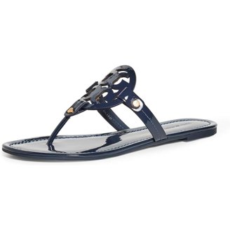 Tory Burch Womens Miller Thong Sandals - Coral Crush/Pink  display picture 1