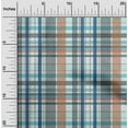 thumbnail image 1 of oneOone Georgette Viscose Fabric Madras Check Printed Craft Fabric BTY 42 Inch Wide, 1 of 3