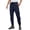 A Navy, variant on Pantalones De Trabajo Para Hombre Cargo Pants for Men Men Fashion Solid Casual Elastic Waist With Pocket Trousers Sport Pants Blue M