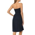 thumbnail image 3 of HDE Womens Mini Dress Strapless Summer Dresses Swimwear Cover Up, 3 of 3
