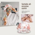 thumbnail image 7 of Cartoon Cute Axolotl White Silk Bonnet for Sleeping Women Men, Adjustable Elastic Satin Bonnet Bonnet for Sleeping, Soft Similar Silk Curly Cuteness Hair Bonnet for Sleeping, 7 of 7