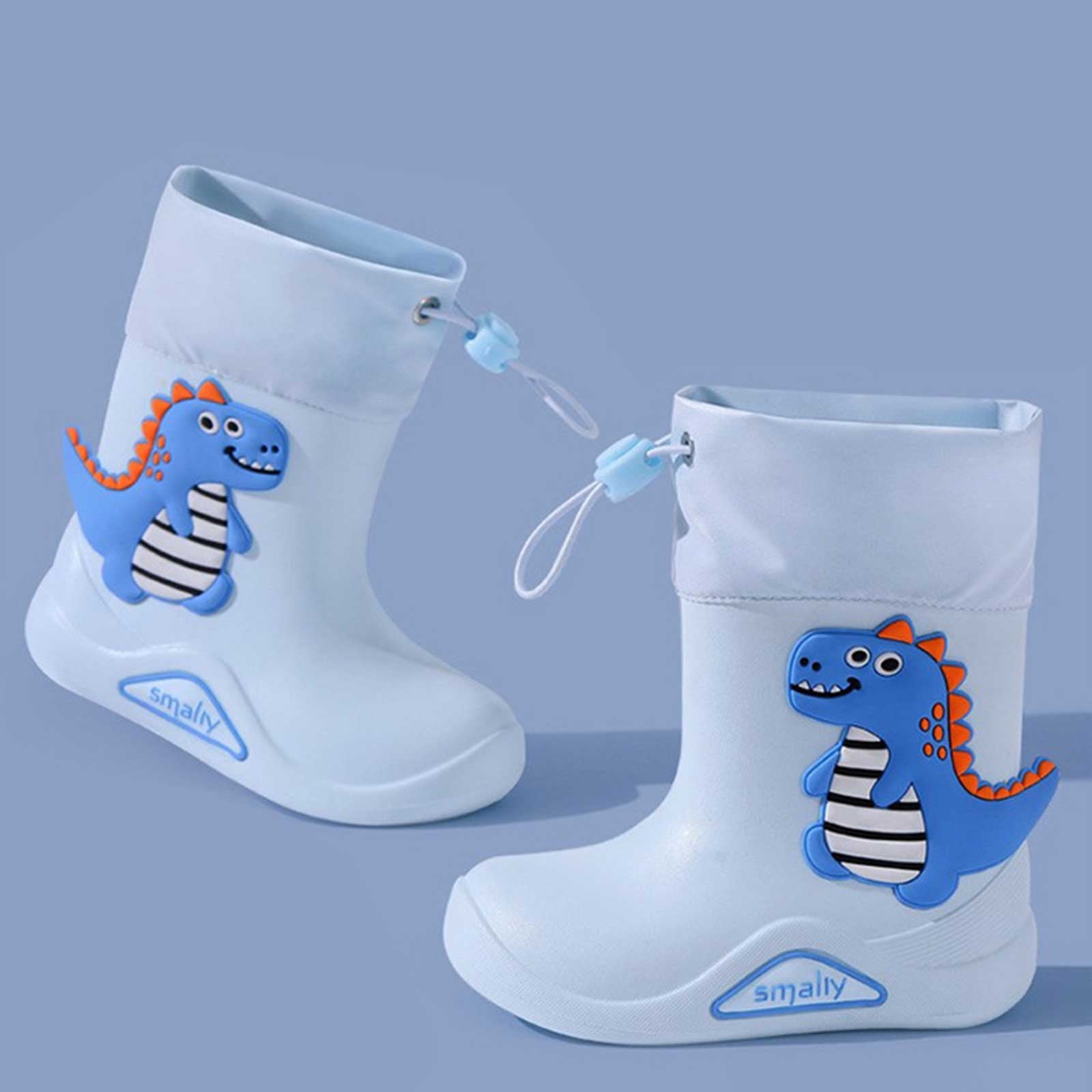 nsendm Girls Shoes Toddler Toddler Girl Boots Size 9 Children Rain Boots Non Slip Children Water Shoes Classic Children Snow Boots Kids Size 1 Light Blue 9 Toddler Walmart
