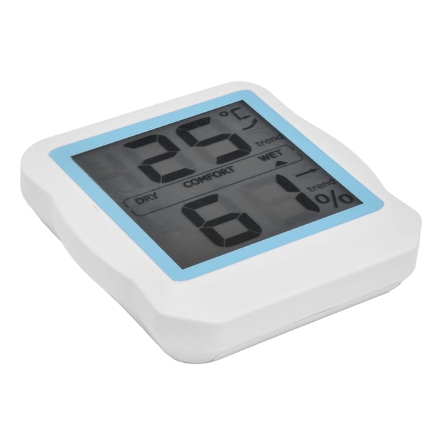 Thermometer Hygrometer, High Intensity Mini Electric Temperature Humidity Meter Accuracy High Toughness For Indoor For Home