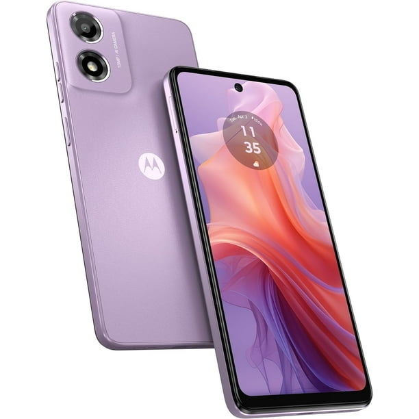 Motorola Moto E14 con Pantalla IPS LCD de 6,5" y 90 Hz | Celular Desbloqueado de Fábrica, 64 GB y 2 GB de RAM (Nuevo, Versión Internacional)