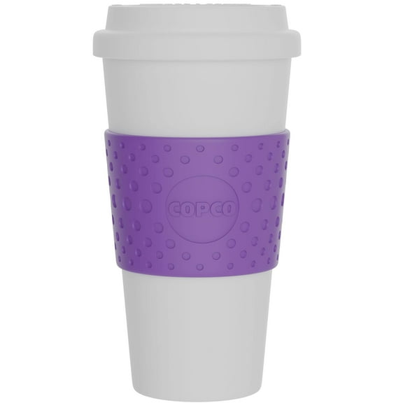 Copco Acadia 16 oz Plastic Insulated Travel Mug, Lilac