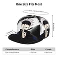 thumbnail image 6 of Jujutsu Kaisen Satoru Gojo Brim Bill Baseball Cap Adjustable Snapback Hat Hip Hop Dad Caps Men Women, 6 of 9