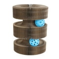 thumbnail image 1 of Foldable Convenient Cat Scratcher Cardboard Cat Scratcher for Grinding Claw A, 1 of 8