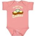 thumbnail image 3 of Inktastic Hanukkah Funny Here for Latkes Boys or Girls Baby Bodysuit, 3 of 5