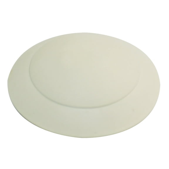 Keeney  1-1/2 in. Dia. White  Rubber  Tub Stopper