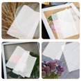 thumbnail image 4 of 60Pcs Flower Pressing Lining Paper for Craft Handicrafts White Tissue DIY Tool 15.72X11.79In, 4 of 8