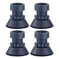 thumbnail image 1 of Paquete de 4 pies antivibración de lavadora para lavadoras y secadoras, 1 of 9