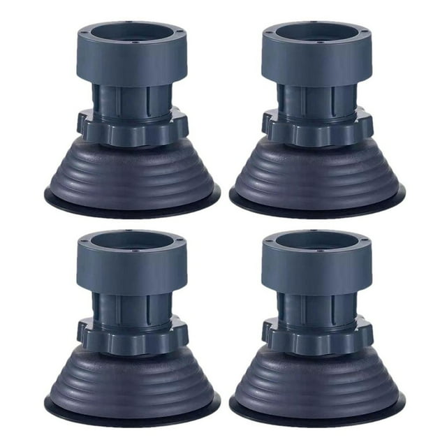 Paquete de 4 pies antivibración de lavadora para lavadoras y secadoras