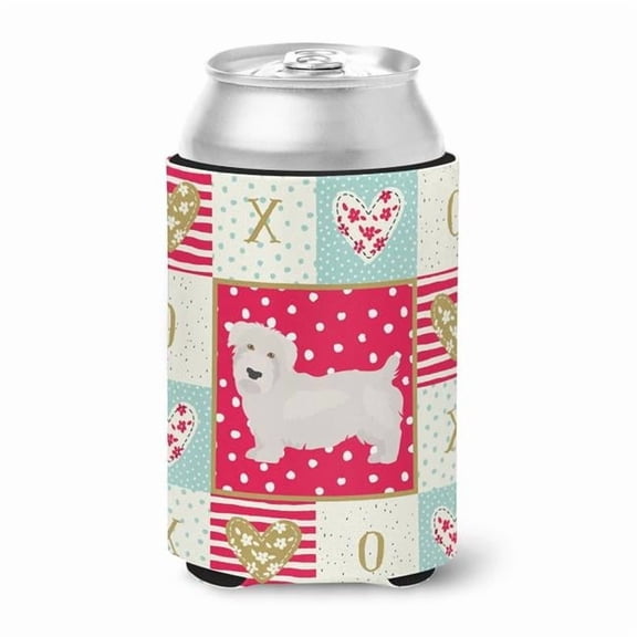 Carolines Treasures Glen of Imal 2 Love Can or Bottle Hugger Can Hugger multicolor