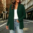 thumbnail image 2 of BUIGTTKLOP Womens Lightweight Cardigans Soft Open Front Cardigan Loose Casual Light Jackets Long Sleeve Cover up for Layering Work Travel, 2 of 8