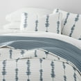 thumbnail image 5 of Ultra Soft Lightweight Quilt Sets in Shibori Navy for Full/Queen Bedding by Comfort Canopy, 5 of 16