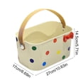 thumbnail image 3 of Rirozkan Shower Caddy Caddy, Portable Bathroom Basket with Handle, Plastic Mesh Organizer, Draining for Toiletries, Shampoo, Pool, Beach, Dorm, Travel, 3 of 6