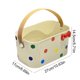 thumbnail image 3 of Cesta De Plástico Cesta de ducha de plástico beige con asa,cesta de baño portátil para artículos de aseo,fondo con drenaje para champú,piscina y playa (1 pieza) Rkxzt, 3 of 6
