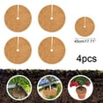 thumbnail image 1 of Tapis de Paillis de Noix de Coco Rétenteurs d'Humidité pour la Protection Hivernale des Plantes, Lot de 4 [75], 1 of 7