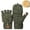 Army Green, variant on Thickened Convertible Fingerless Gloves for Women & Men – Winter Knit Mittens with Thumb Cap, Thermal Half & Full Coverage for Cold Weather Warmth