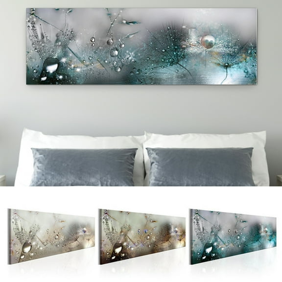 Walbest Dandelion Frameless Painting Warm Ambience Abstract Canvas Painting Wall Decor, Exquisite Appearance Painting for Living Room