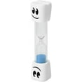 thumbnail image 1 of 2025 Generic 2 Minute Creative Smile Timer Sandglass, Child Friendly Cartoon Face Design Ornament Gift Colorful Hourglass Sand Clock Set for Brushing Children's Teeth, Cooking, Game, School (Blue), 1 of 8