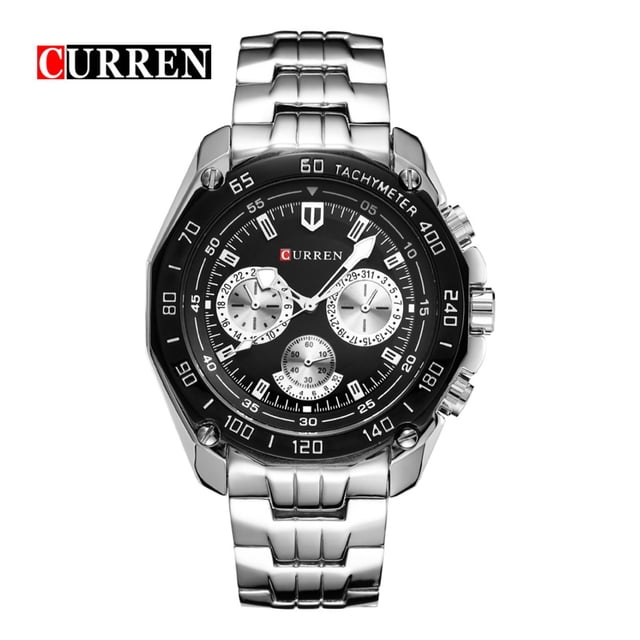 Reloj CURREN KREA351901 Hombre Cuarzo Plateado
