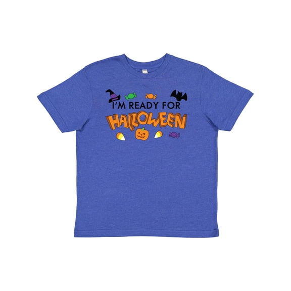 Inktastic I'm Ready for Halloween Youth T-Shirt