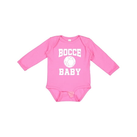 

Inktastic Bocce Baby Gift Baby Boy or Baby Girl Long Sleeve Bodysuit