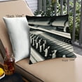 thumbnail image 1 of Ahgly Company Music Piano Outdoor Throw Pillow, 18 inch by 18 inch, 1 of 6