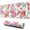 Pioneer Flower Floral-3, variant on Long Mouse Pads for Desk,Pioneer Flower Floral Print Pattern Desk Mats on Top Of Desks, Desk Mouse Pad Extra Large with 3mm Non-Slip Base and Stitched Edge for Gaming,Office,Work,Home 31.5"x11.8"