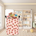 thumbnail image 6 of Xmushyra Laundry Basket, Large Collapsible Laundry Hamper with Waterproof PE Lining, Canvas Clothes Storage Basket with Handles for Kids Room, Nursery, Bedroom, Toy Storage, 63L, 6 of 6