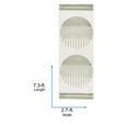 thumbnail image 5 of Livabliss Washable Rugs for Living Room, 3x7 Fossay Shag Global Light Beige Runner Area Rug, Bedroom Dining Room Home Decor Stain Resistant Carpet (2'7" x 7'3" Runner), 5 of 7