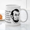 thumbnail image 5 of CafePress - Abraham Lincoln Internet Quotes - 11 oz Ceramic Mug - Novelty Coffee Tea Cup, 5 of 6