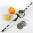 thumbnail image 5 of Stainless Steel Potato Masher Kitchen Press Tool With 3 Discs For Mashed Potato, 5 of 8